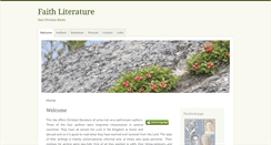 Desktop Screenshot of faithliterature.net