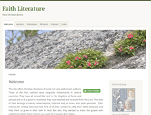 Tablet Screenshot of faithliterature.net